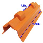 37026 1175 Edge Protector - Orange Plastic 1