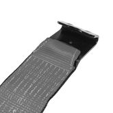 422221G 4 x 22 Winch Strap with Flat Hook - Gray 2