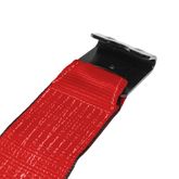 424521R 4 x 45 Winch Strap with Flat Hook - Red 2