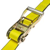 572220YP-12 2 x 22 Python Ratchet Strap with Flat Hooks - Yellow 2