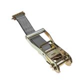 579901G-12 2 x 12 Fixed End Only Ratchet With E-Track Fitting - Gray