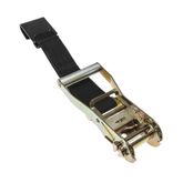 579920B-12 2 x 12 Fixed End Only Ratchet With Flat Hook - Black