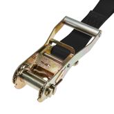 579920B-12 2 x 12 Fixed End Only Ratchet With Flat Hook - Black 1