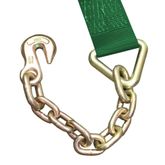 579940F-12 2 x 12 Fixed End Only Ratchet With Chain End - Green 2