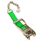 579940HF-12 2 x 12 Fixed End Only Ratchet With Chain End - High Visibility Green
