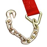 579940R-12 2 x 12 Fixed End Only Ratchet With Chain End - Red 2