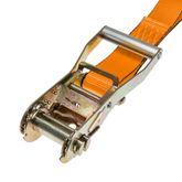 579950O-12 2 x 12 Fixed End Only Ratchet With Grab Hook - Orange 1