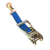 579964BL-12 2 x 12 Fixed End Only Ratchet With Twisted Snap Hook - Blue