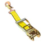 579964Y-12 2 x 12 Fixed End Only Ratchet With Twisted Snap Hook - Yellow