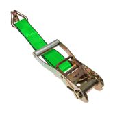 579984HF-12 2 x 12 Fixed End Only Ratchet With Wire Hook - High Visibility Green