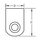 5820 C-Track Deep Sliding Winch - WLL 5500 lb 1