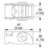 603 1 TCS Toothless Cam Buckle - WLL 660 lb 1
