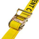 640601Y-36 2 x 6 E-Track Ratchet Strap 36 Fixed End - Yellow 2