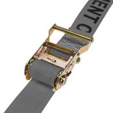 641801G-6 2 x 18 E-Track Ratchet Strap 6 Fixed End - Gray 2
