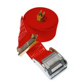 650601R-12 2 x 6 E-Track Cam Buckle Strap 12 Fixed End - Red 1