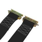 650801B-18 2 x 8 E-Track Cam Buckle Strap 18 Fixed End - Black 3