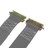 651001G-18 2 x 10 E-Track Cam Buckle Strap 18 Fixed End - Gray 3