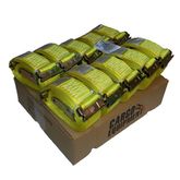 651201Y-48-Box 2 x 12 E-Track Cam Buckle Straps Box of 10 - Yellow