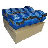 652001BL-48-Box 2 x 20 E-Track Cam Buckle Straps Box of 10 - Blue