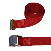 652001R-18 2 x 20 E-Track Cam Buckle Strap 18 Fixed End - Red