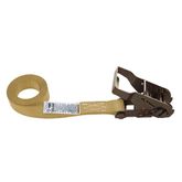712500T 1 x 25 Endless Loop Wide Handle Ratchet Strap - Tan