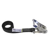 71SS0600B 1 x 6 Endless Loop Stainless Steel Ratchet Strap - Black