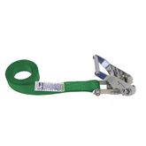 71SS0600F 1 x 6 Endless Loop Stainless Steel Ratchet Strap - Green