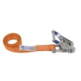 71SS1200O 1 x 12 Endless Loop Stainless Steel Ratchet Strap - Orange