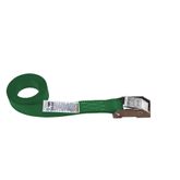 752500F 1 x 25 Endless Loop Cam Buckle Strap - Green