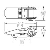 810 1 Standard Ratchet - WLL 500 lb 1