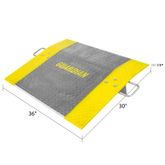 ADP-3036-3000 30 x 36 38 Thick Guardian Aluminum Dock Plate 4