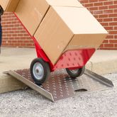 CR-01-27-27-P-TS6 27 L x 27 W - Guardian Aluminum Curb Ramps 1