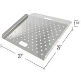 CR-01-27-27-P-TS6 27 L x 27 W - Guardian Aluminum Curb Ramps 6