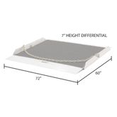 DB-20-72-60-GRIT 60 x 72 HD Ramps Lightweight Aluminum Dock Boards - 20000 lb Capacity 3