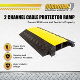 DH-CP-7 2-Channel Guardian Cable Protector for 325 Dia Cables AI1