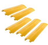DH-CR4-V2-5 1-Channel Guardian Extra Wide Pedestrian Cable Cover for 1 Dia Cables - 5-Pk