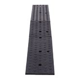 DH-CUP-15 Guardian Rubber Shipping Container Ramps with Wheel Riser Levelers - 95 L x 11 W x 6 H 4