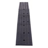 DH-CUP-20 Guardian Rubber Shipping Container Ramps with Wheel Riser Levelers - 117 L x 11 W x 8 H 4