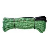 DYNEEMA-GREEN Dyneema HMPE Rope with Loops and Wear Pad - Green