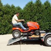 F05-79-048-HINGE 48 L x 79 W HD Ramps Heavy-Duty Bi-Fold Landscaping Trailer Ramps 2