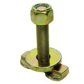 FE200739-2 L-Track Double Lug 2 Threaded Stud Fitting