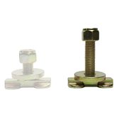 FE200739-2 L-Track Double Lug 2 Threaded Stud Fitting 1