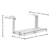 FTS-11-26-TS4 26 W HD Ramps Folding Aluminum Large Punch Plate Trailer Step 3