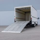 MF4-14476-BT 12 L x 76 W HD Ramps Folding Aluminum Four-Ramp System for Box Trucks  3000 lb per Axle 1