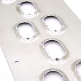 PP-1155-12 30 x 6 HD Ramps Trailer Tread wOval Punch Plate 12 Pack 6