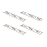 PP-1155-4 30 x 6 HD Ramps Trailer Tread wOval Punch Plate 4 Pack