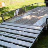 PP-1158 3975 x 12 HD Ramps Trailer Tread wCircle Punch Plate Traction 1