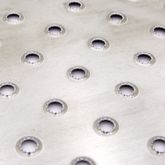 PP-1158 3975 x 12 HD Ramps Trailer Tread wCircle Punch Plate Traction 6