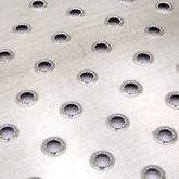 PP-1160-4 3975 x 16 HD Ramps Trailer Traction Tread wCircle Punch Plate 4 Pack 6