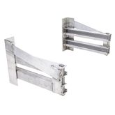 RHD-5-22 HD Ramps Loading Ramp Storage Brackets for Step Deck Trailers without Knee Braces